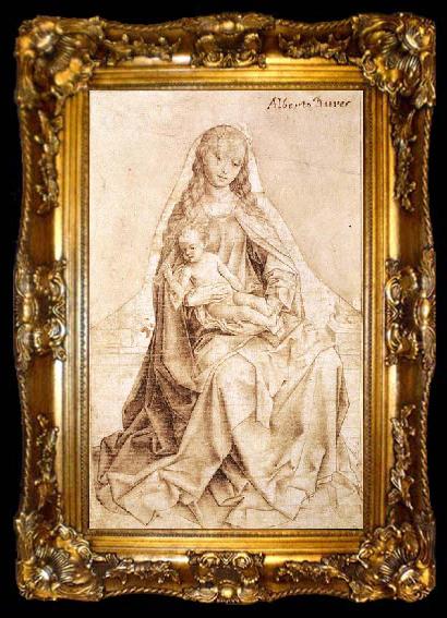 framed  WEYDEN, Goossen van der Virgin with the Blessing Child, ta009-2